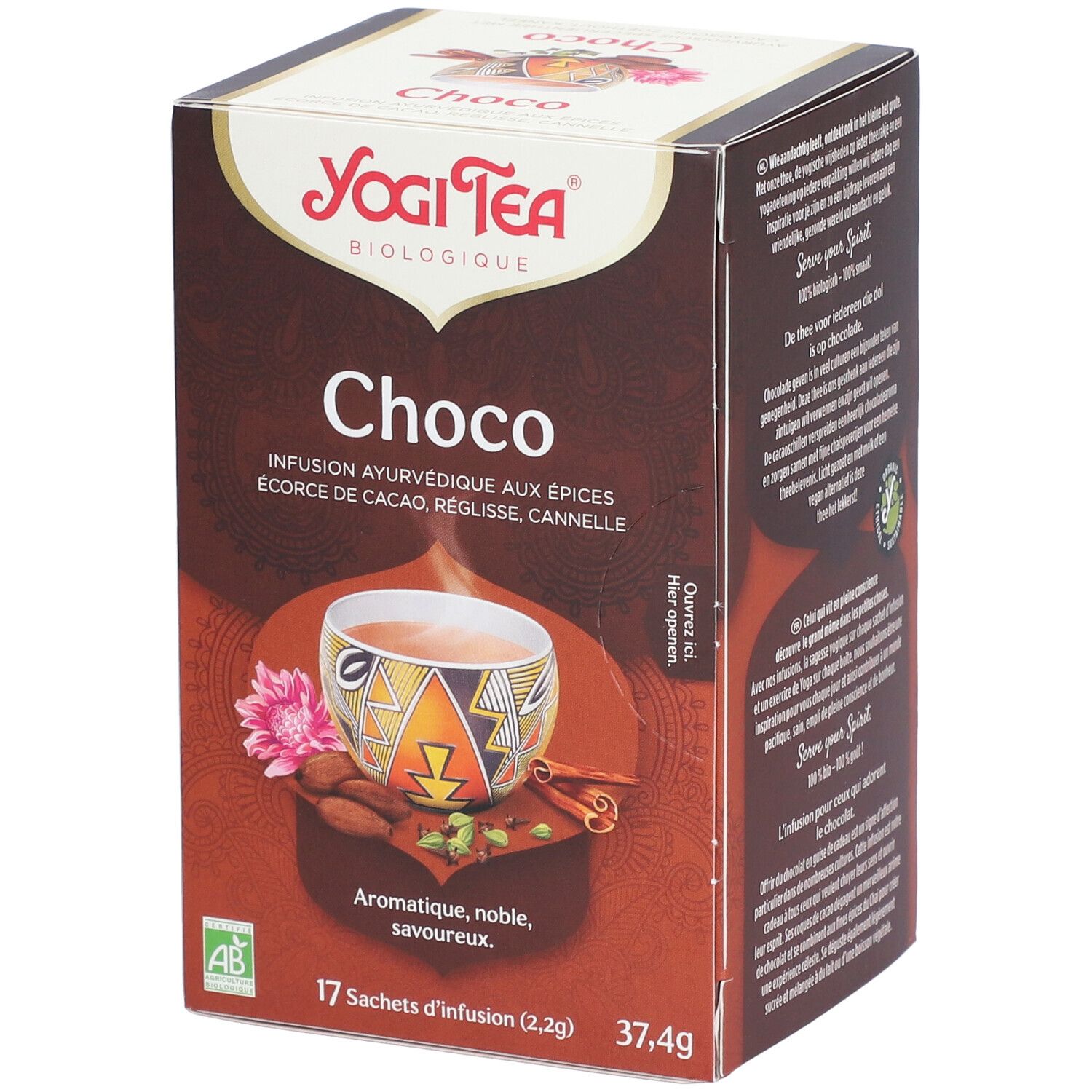 Yogi Tea® Choco Thé Instantané 17 pc(s)