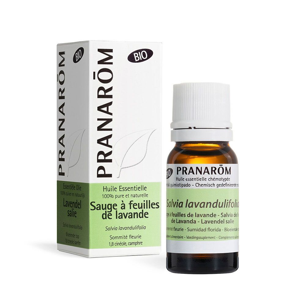 Pranarom Pranarôm Huile Essentielle Sauge À Feuilles De Lavande Bio 10 Ml