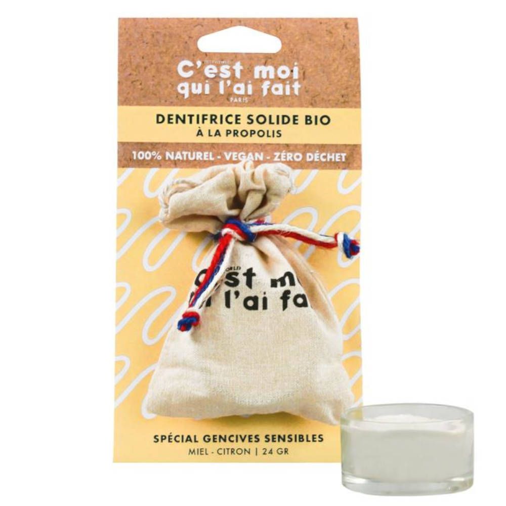 C'est Moi Qui L'ai Fait Dentifrice Solide Propolis Bio Citron 25 G Dentifrice(S)