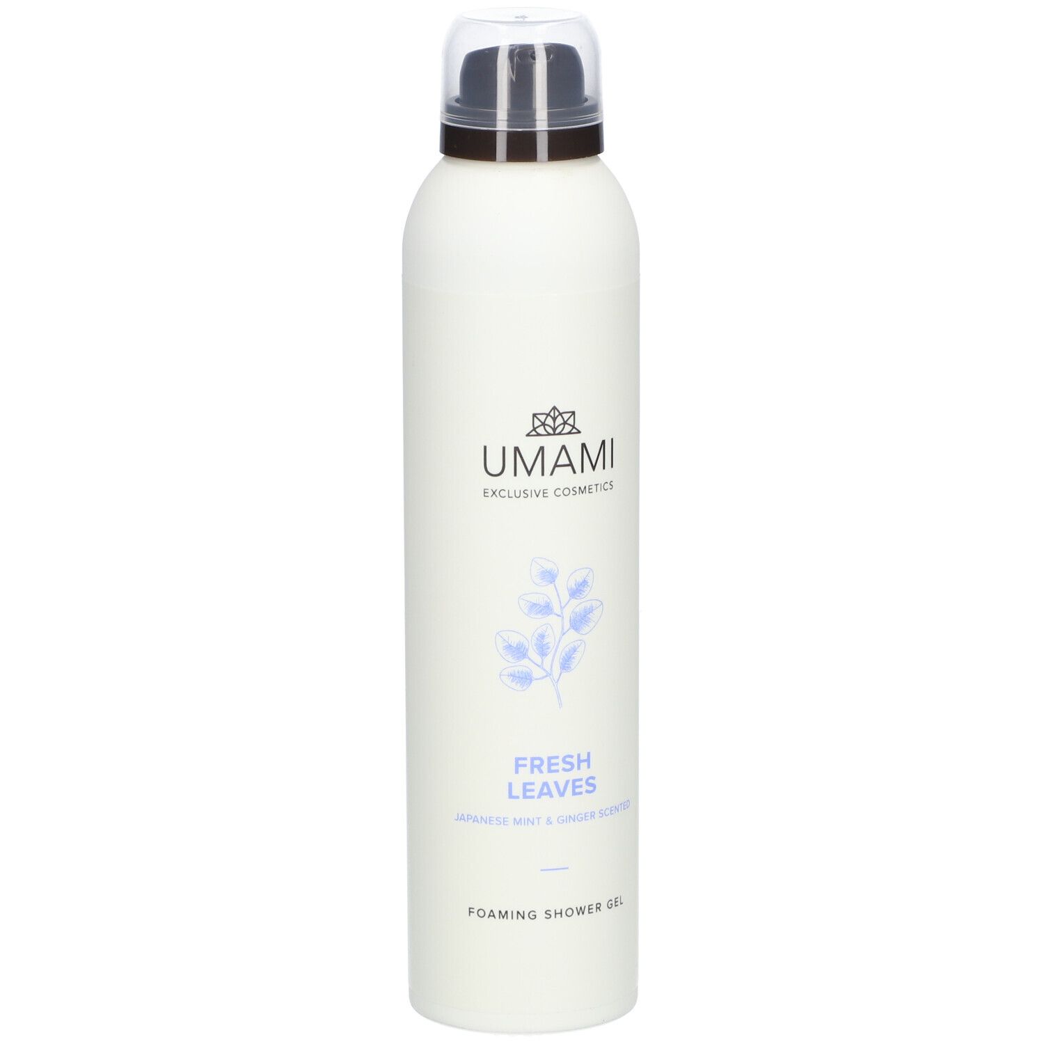 UMAMI Fresh leaves Gel douche moussant menthe japonaise et gingembre Mousse(S) 200 ml