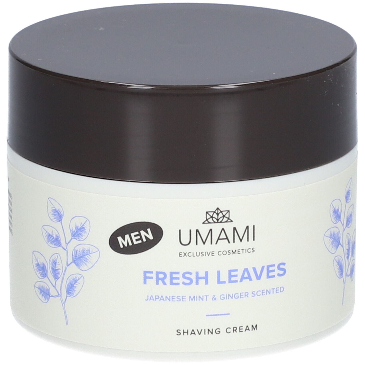 Umami Men Fresh Leaves Shaving Cream Menthe Japonaise et Gingembre 250 ml Mousse À Raser