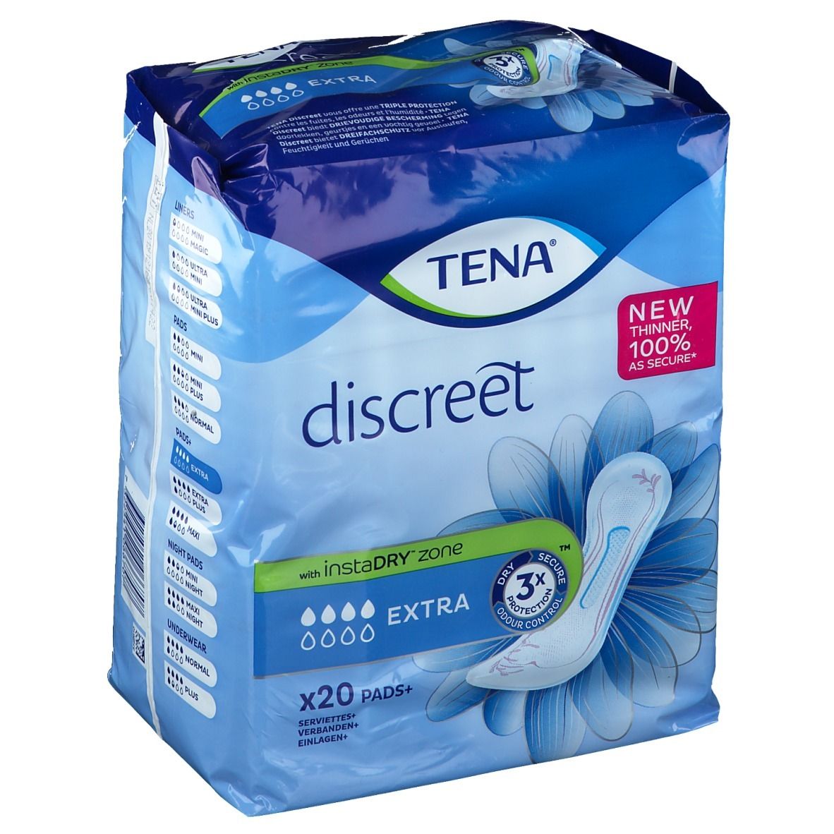 TENA Discreet Extra 20 pc(s) Serviette hygienique