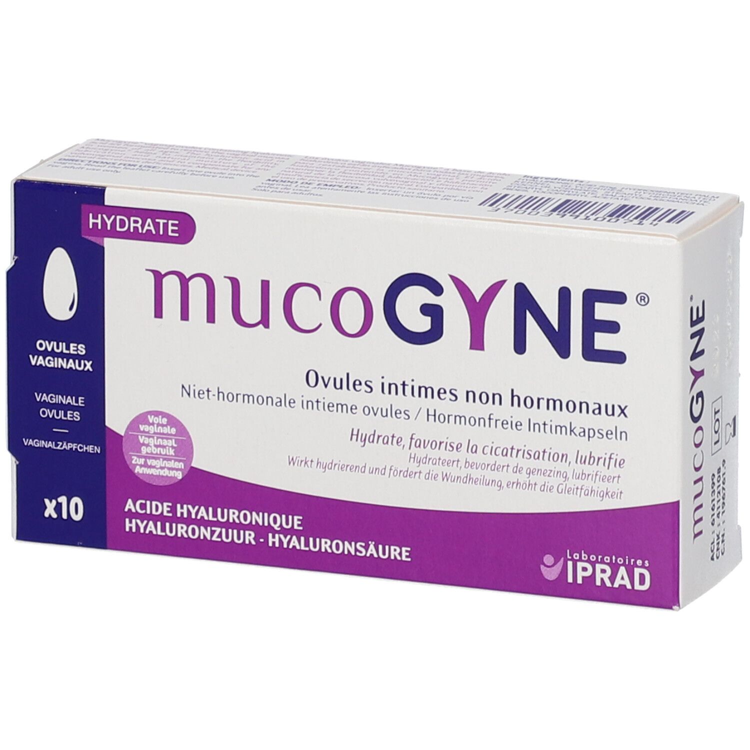 Mucogyne® Ovules Intimes Non Hormonaux 10 pc(s) Ovule Vaginale