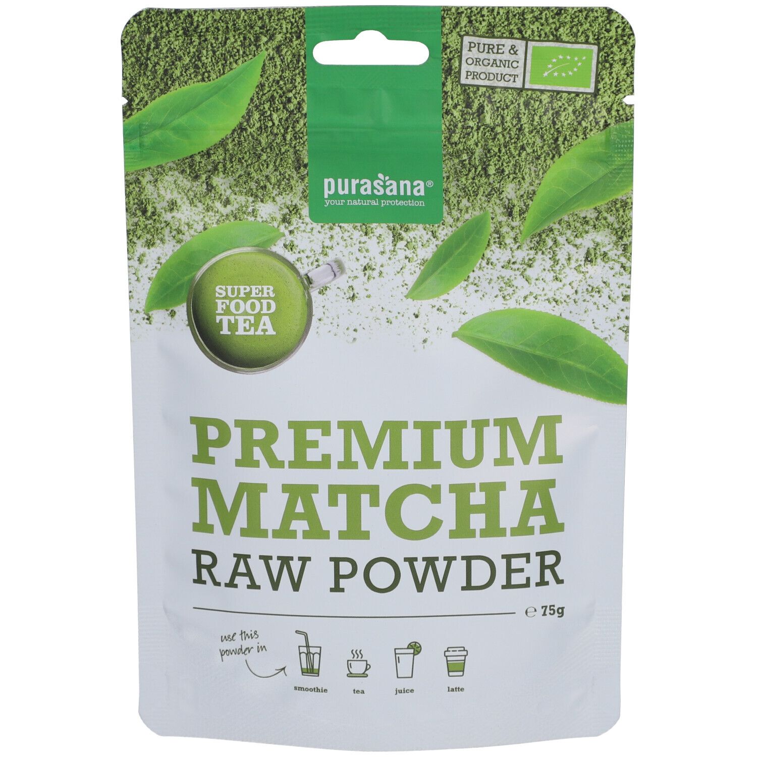 Purasana® Poudre de Matcha 75 g