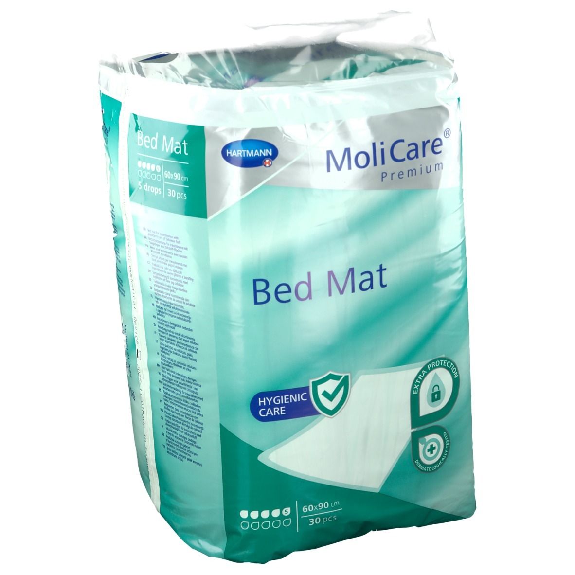 MoliCare Premium Tapis de Lit 5 60x90cm 30 pc(s) Support