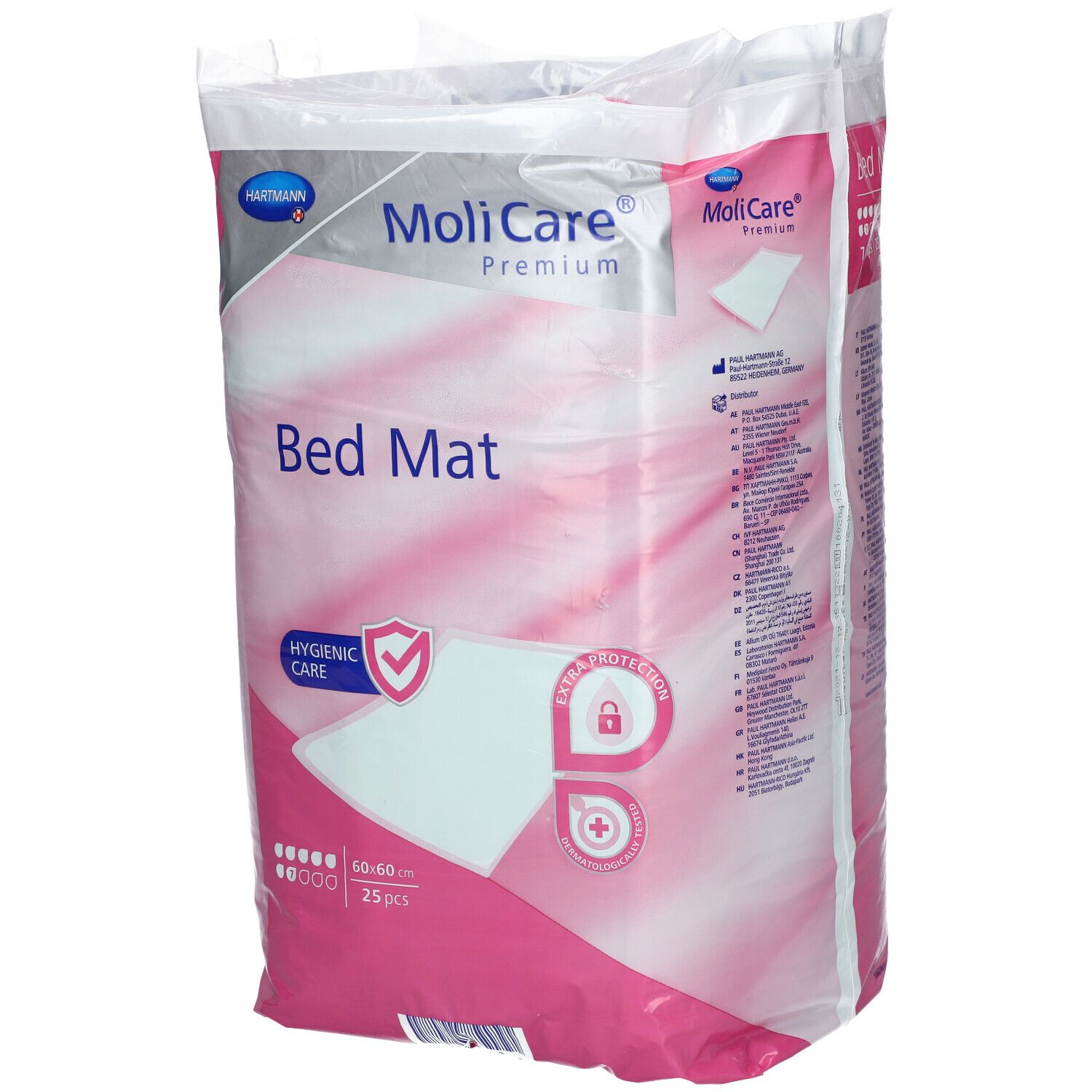 MoliCare Premium Tapis de Lit 7 60x60cm 25 pc(s) Support
