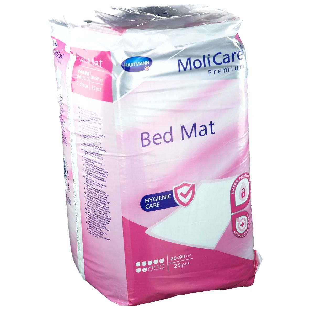 MoliCare Premium Bed Mat 7 gouttes 60 x 90 cm Superposition 25 pc(s)