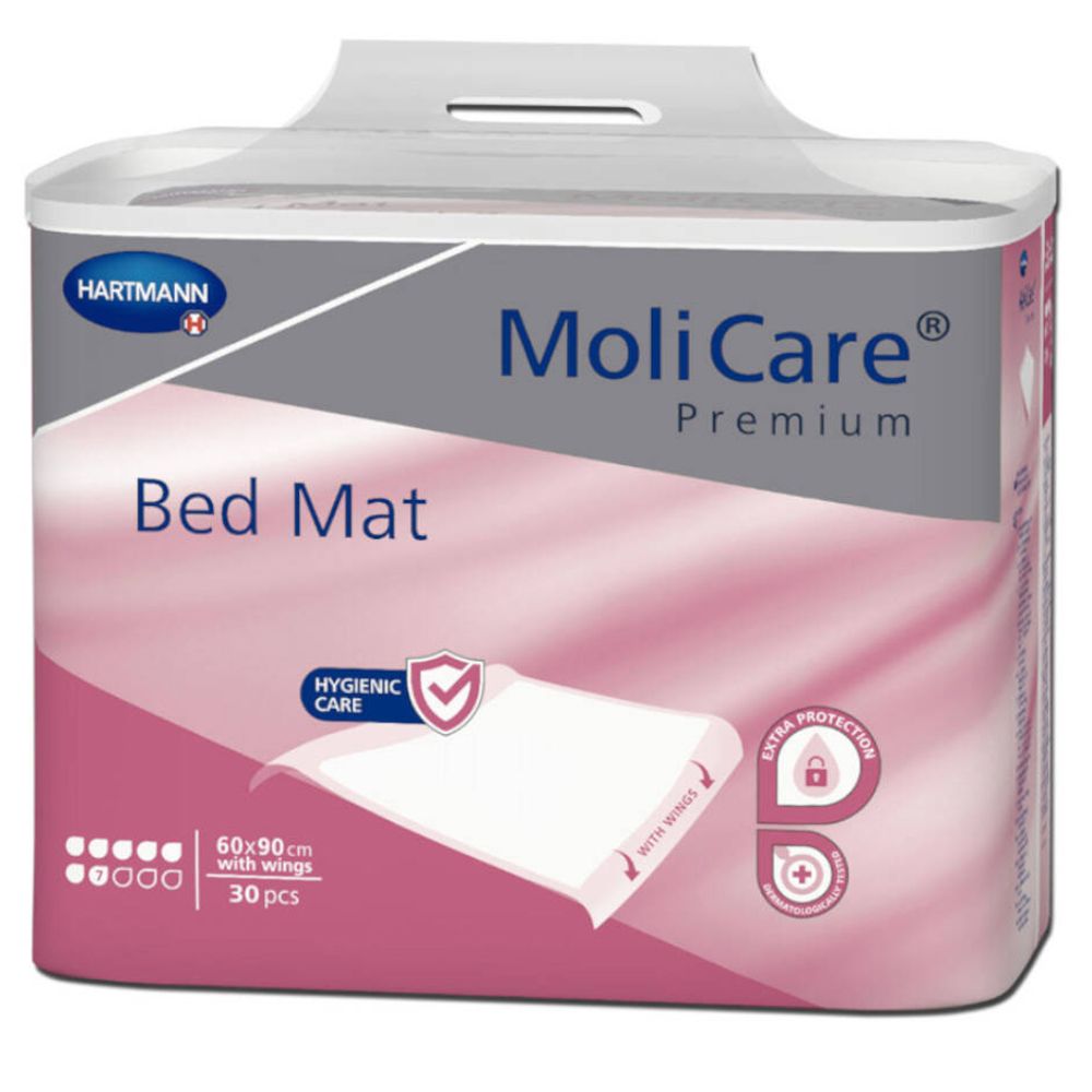 MoliCare Premium Bed Mat avec Rabats 7 60 x 90 cm 30 pc(s) Superposition