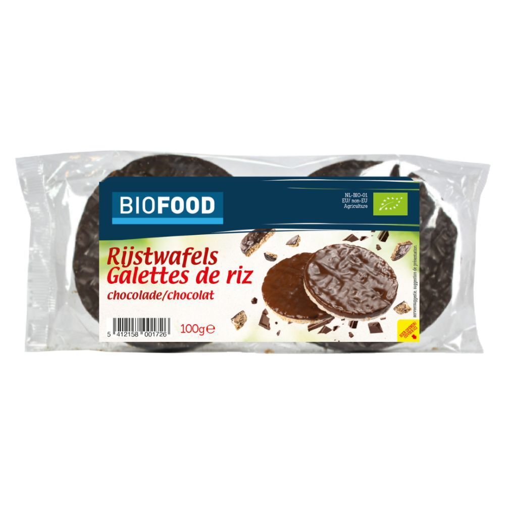 BIOFOOD Galettes de riz chocolat BIO Autre 100 g