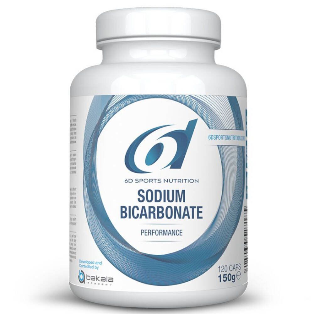 6D SPORTS NUTRITION Sodium Bicarbonate 120 pc(s) Capsule(S)