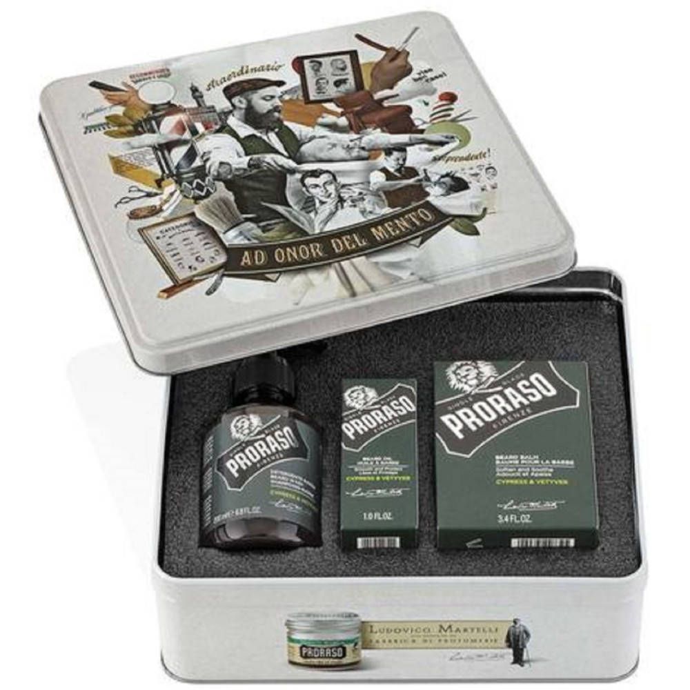 PRORASO Coffret Barbe Cypress & Vetyver Set(S) 1 pc(s)