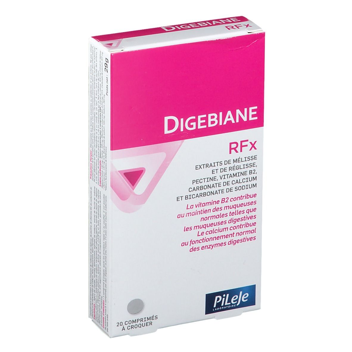 Pileje Digebiane Rfx Comprimé(S) 20 Pc(S)