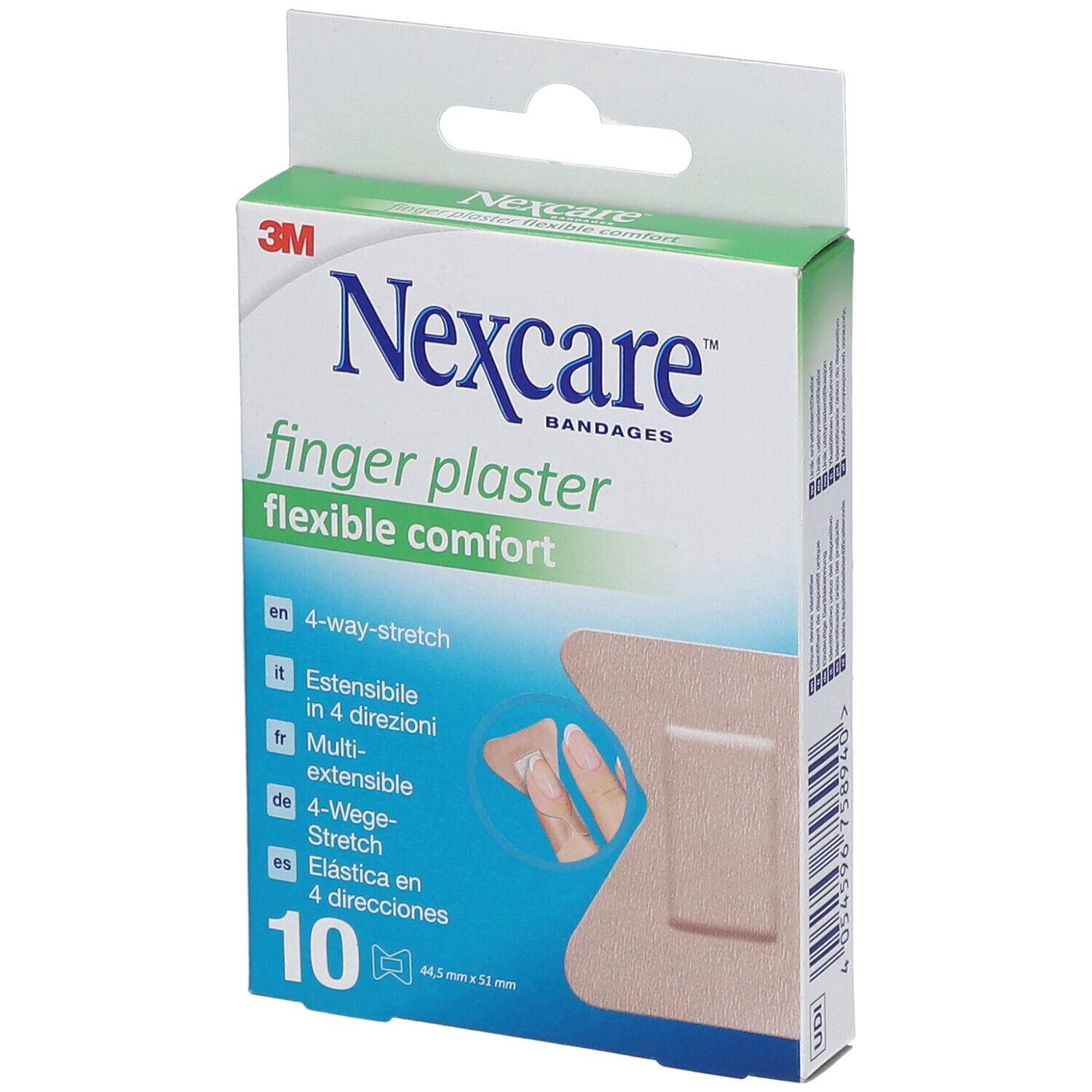 Nexcare Ultra Strech Flexible Confort Doigt Pansement(S) 10 pc(s)