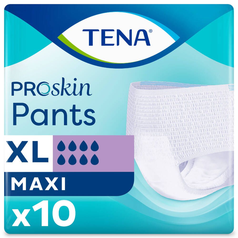 TENA ProSkin Pants Maxi Extra Large Culotte D'Incontinence 10 pc(s)