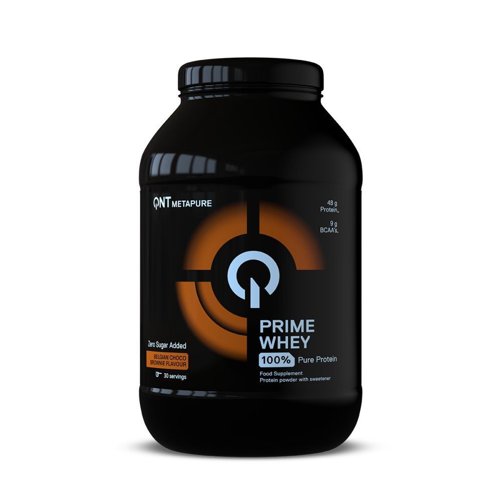 QNT PRIME WHEY BROWNIE AU CHOCOLAT BELGE 908 g Poudre