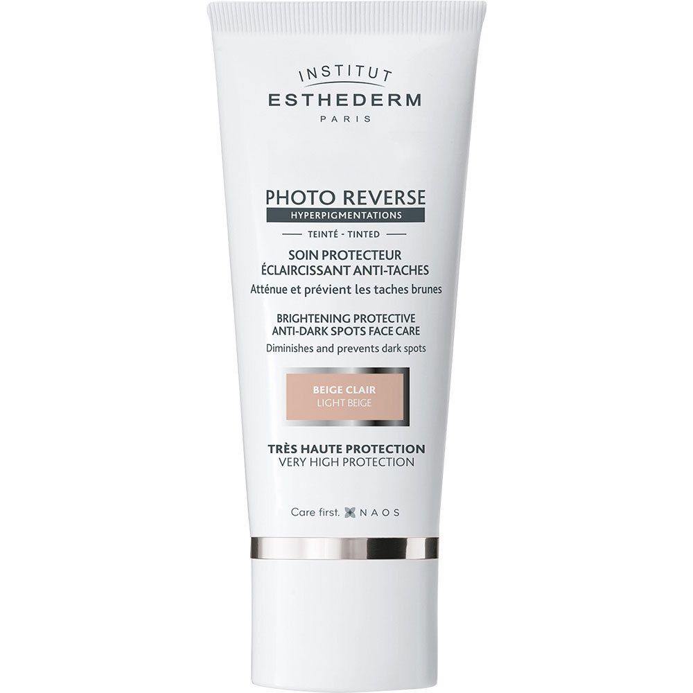 INSTITUT ESTHEDERM Photo Reverse Anti-tache ​Teinté Beige Clair 50 ml Crème