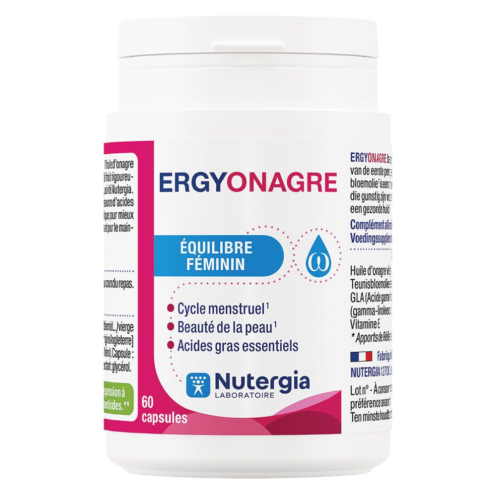 Nutergia Femme Ergyonagre Equilibre Féminin 60 Capsules - Image 3