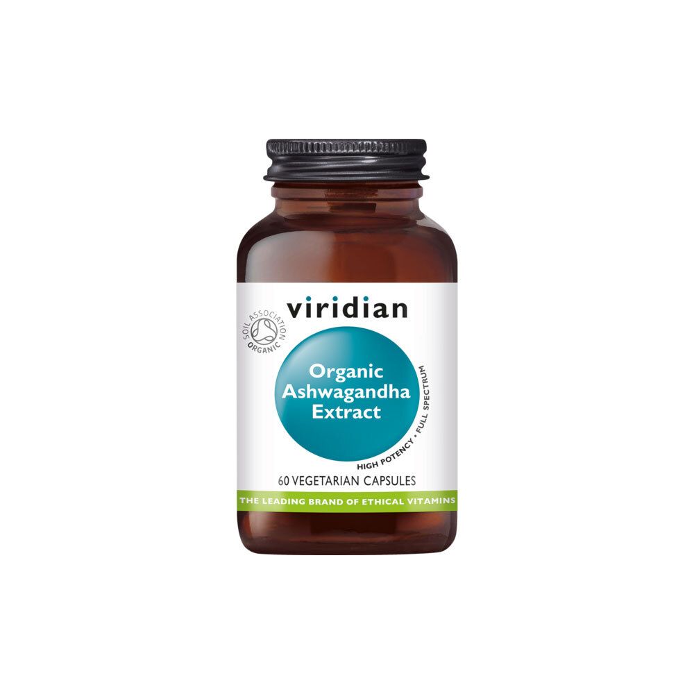 Viridian , Ashwagandha Biologique, Gélules, 60 Pcs - Image 3
