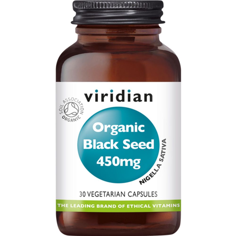 Viridian Organic Black Seed 450 mg 30 pc(s) Capsule(S)