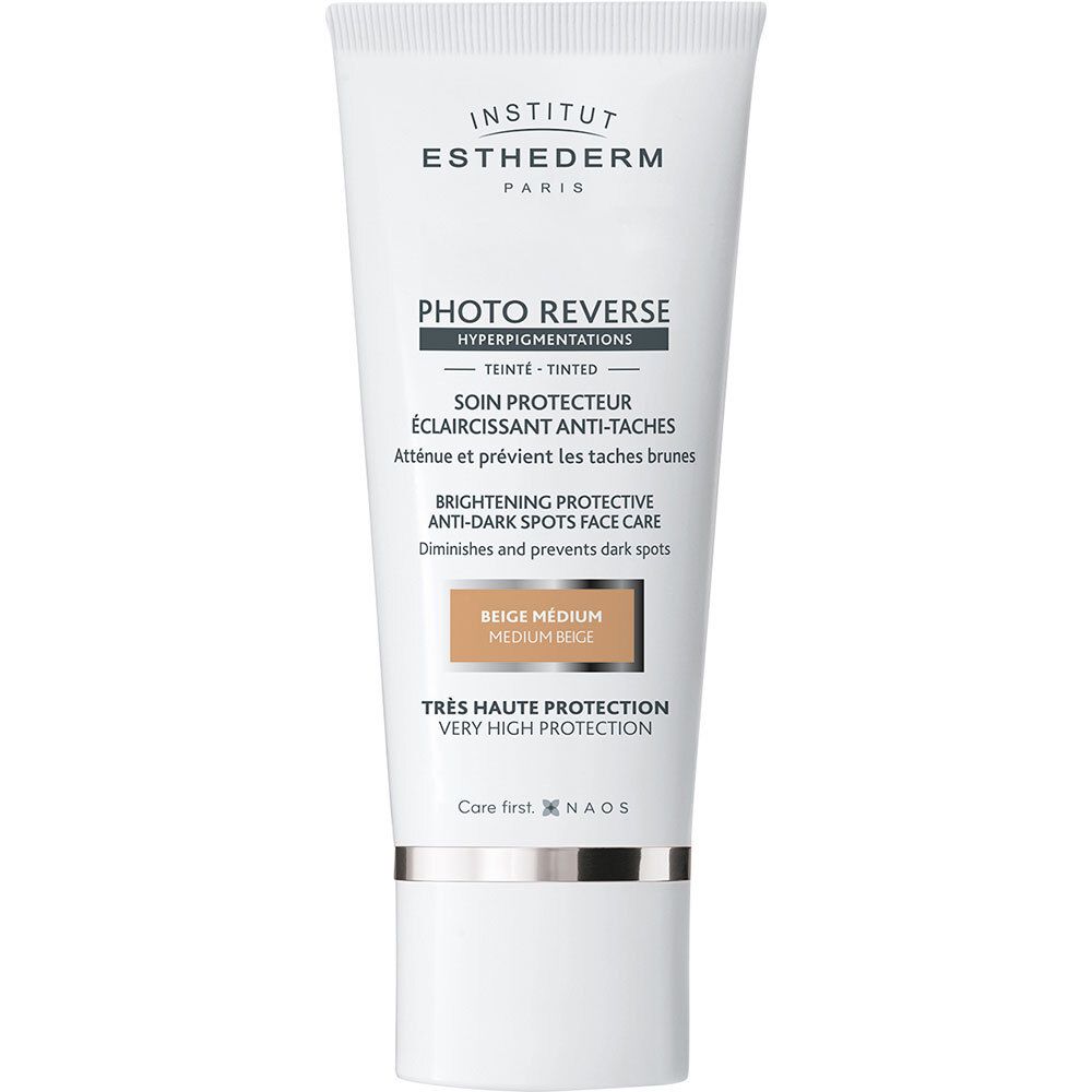 INSTITUT ESTHEDERM Photo Reverse Anti-tache ​Teinté Beige Médium 50 ml Crème