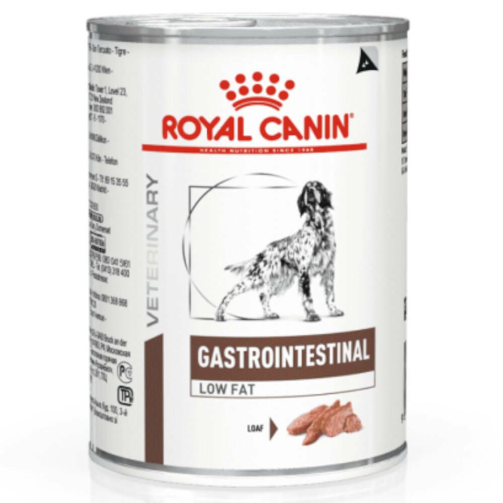 Royal Canin Gastro Intestinal Low Fat Chien 12x410 g Aliment