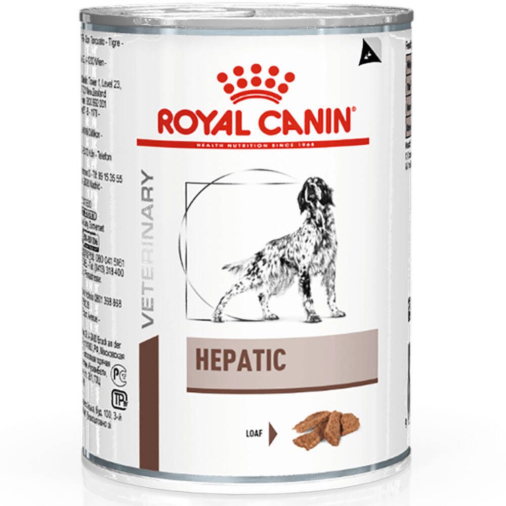 ROYAL CANIN® HEPATIC Nourriture humide Cane 12x420 g