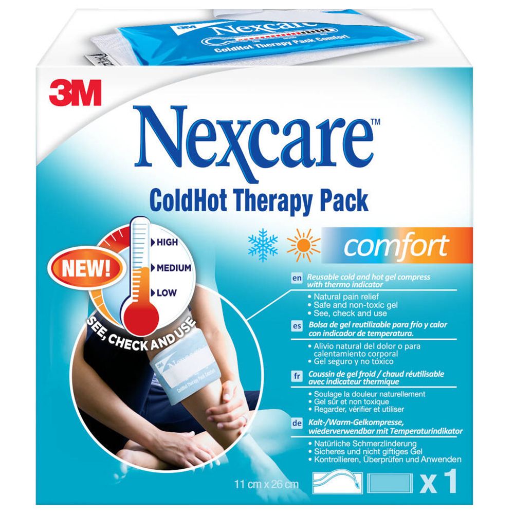 Nexcare Coldhot Therapy Pack Comfort Avec Indicateur Thermique 1 pc(s) Compresses