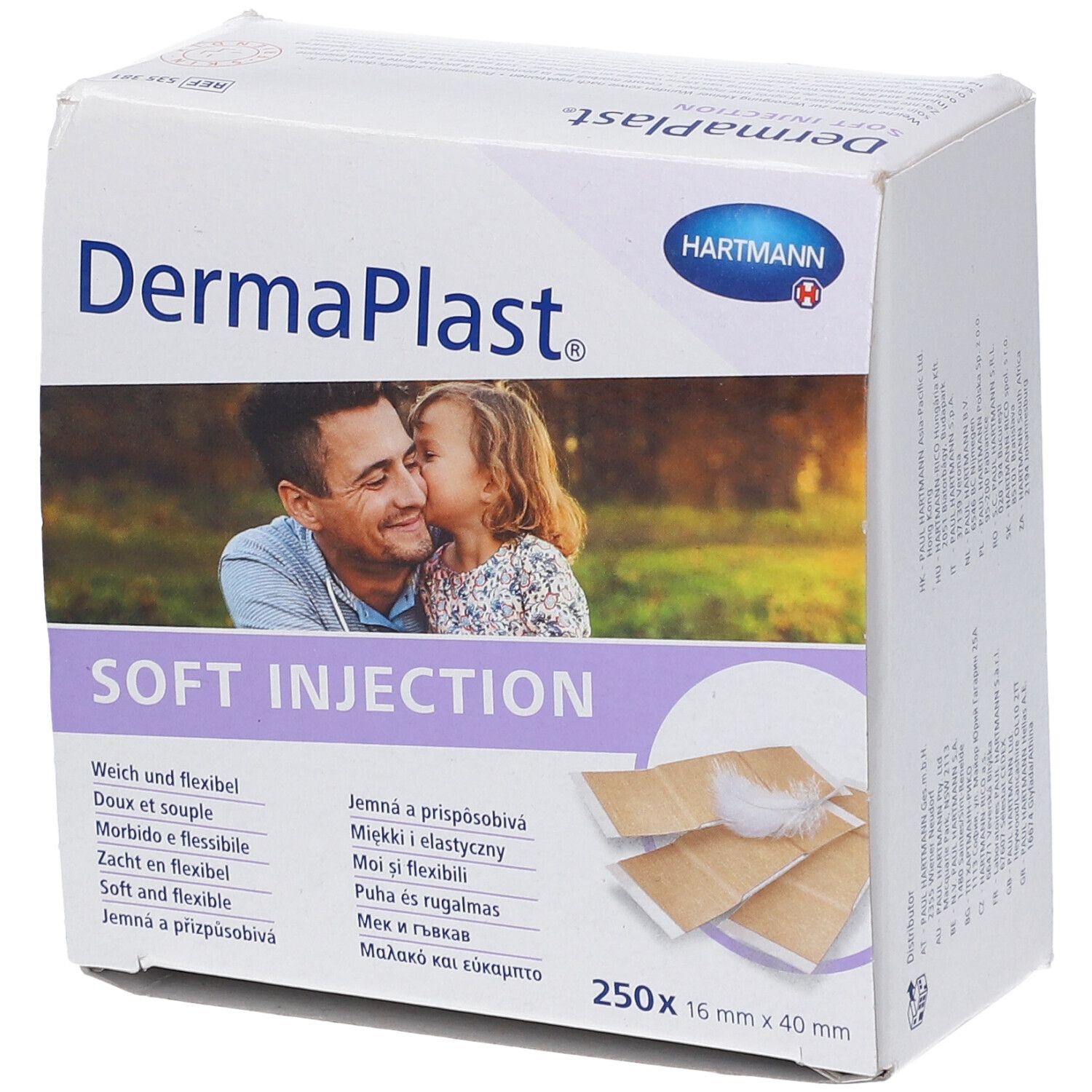 Hartmann Pansements Souples Pour Injection 16Mmx40mm, 250 Pcs, - Image 2