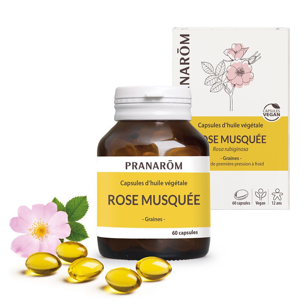 Pranarôm Rose musquée - 60 capsules 60 pc(s) Capsule(S)