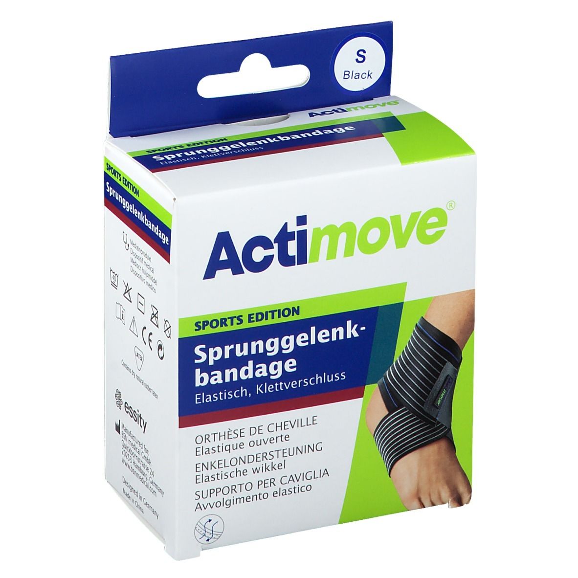 Actimove Sport Bandage pour la cheville Gr. S 1 pc(s) Bandage(S)