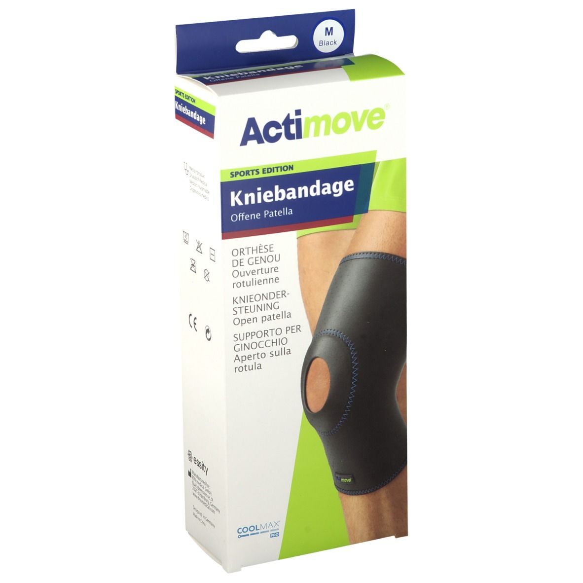 Actimove SPORTS EDITION Bandage de genou Gr. M 1 pc(s) Bandage(S)