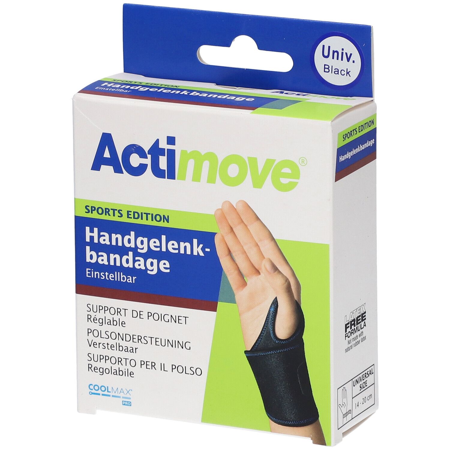 Actimove Support Sport Poignet 1 pc(s) Bandage(S)