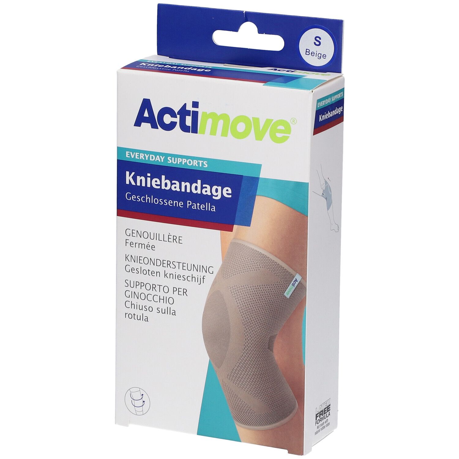 Actimove Everyday Support Genouillère, S, rotule fermée 1 pc(s) Bandage(S)