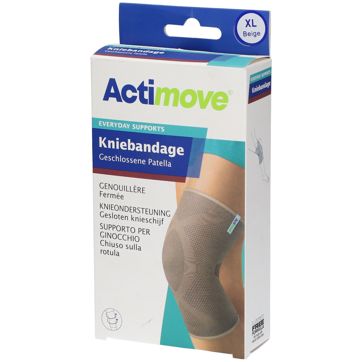 Actimove Everyday Support Genouillère, XL, rotule fermée 1 pc(s) Bandage(S)
