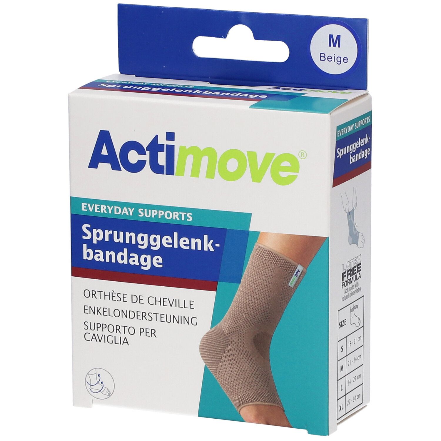 Actimove Everyday Supports Orthèse de cheville Medium 1 pc(s) Bandage(S)