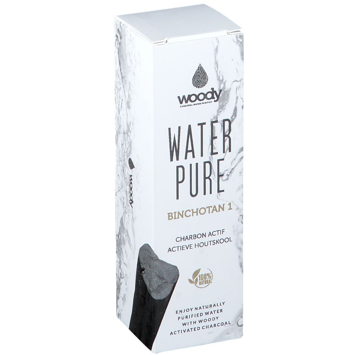 Woody WATER PURE BINCHOTAN 1 Filtre à charbon actif 1 pc(s) Autre
