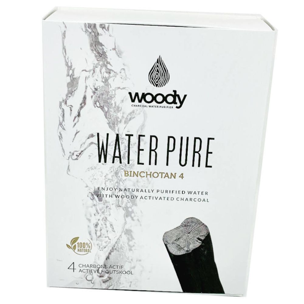 Woody WATER PURE BINCHOTAN 4 Filtre à charbon actif 4 pc(s) Autre