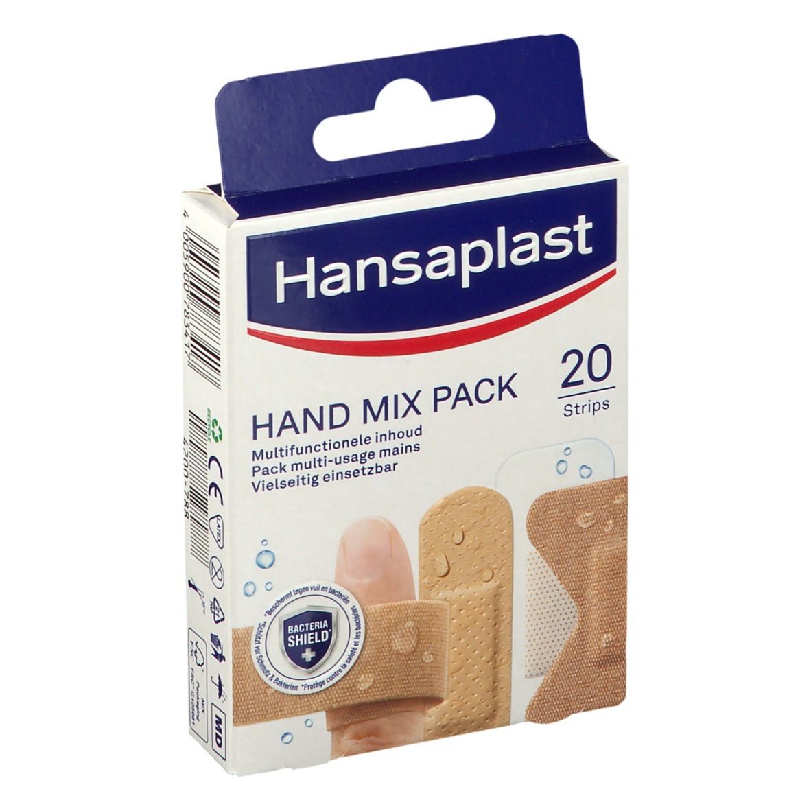 Hansaplast Hand Pack Elastic Extra Flexible Pansement(S) 30 Pc(S)