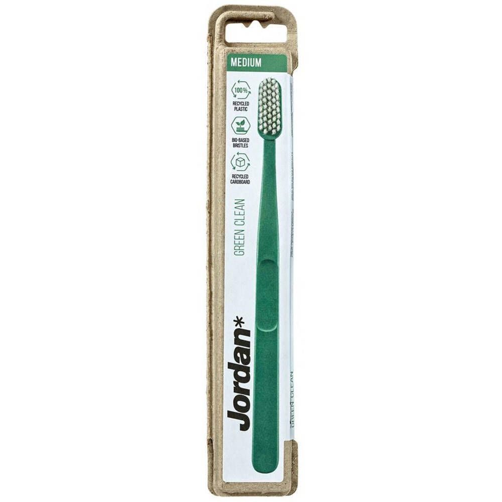 JORDAN Green Clean Brosse à Dents Medium 1 pc(s) Brosse(S) À Dents
