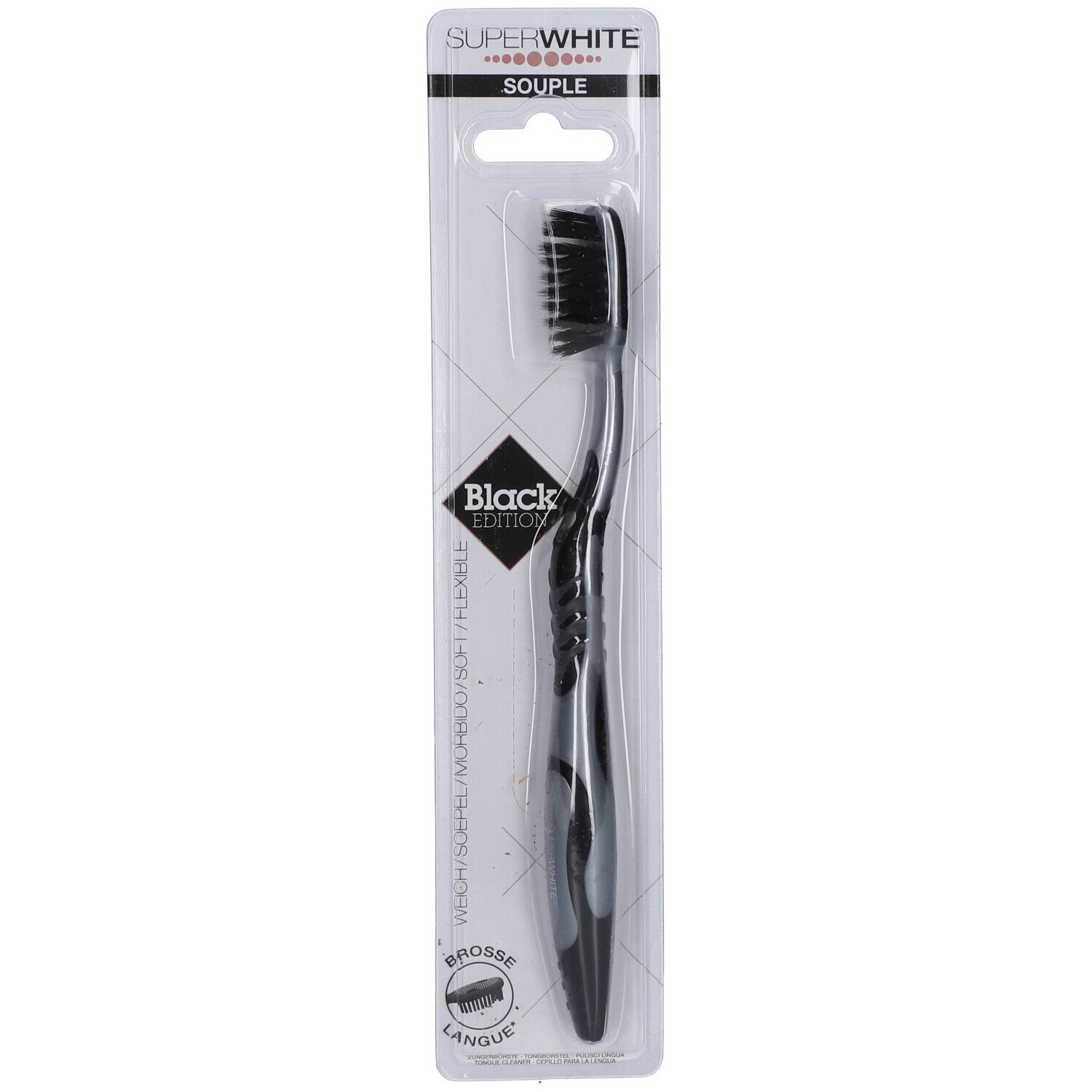 Superwhite Superwhite® Brosse À Dents Black Edition Souple Brosse(S) À 1 Pc(S)