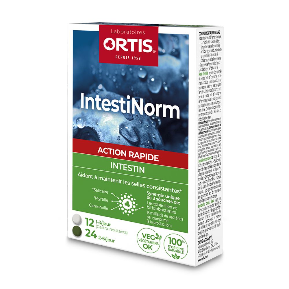 Ortis Ortis® Intestinorm Comprimé(S) 2X18 Pc(S) - Image 1