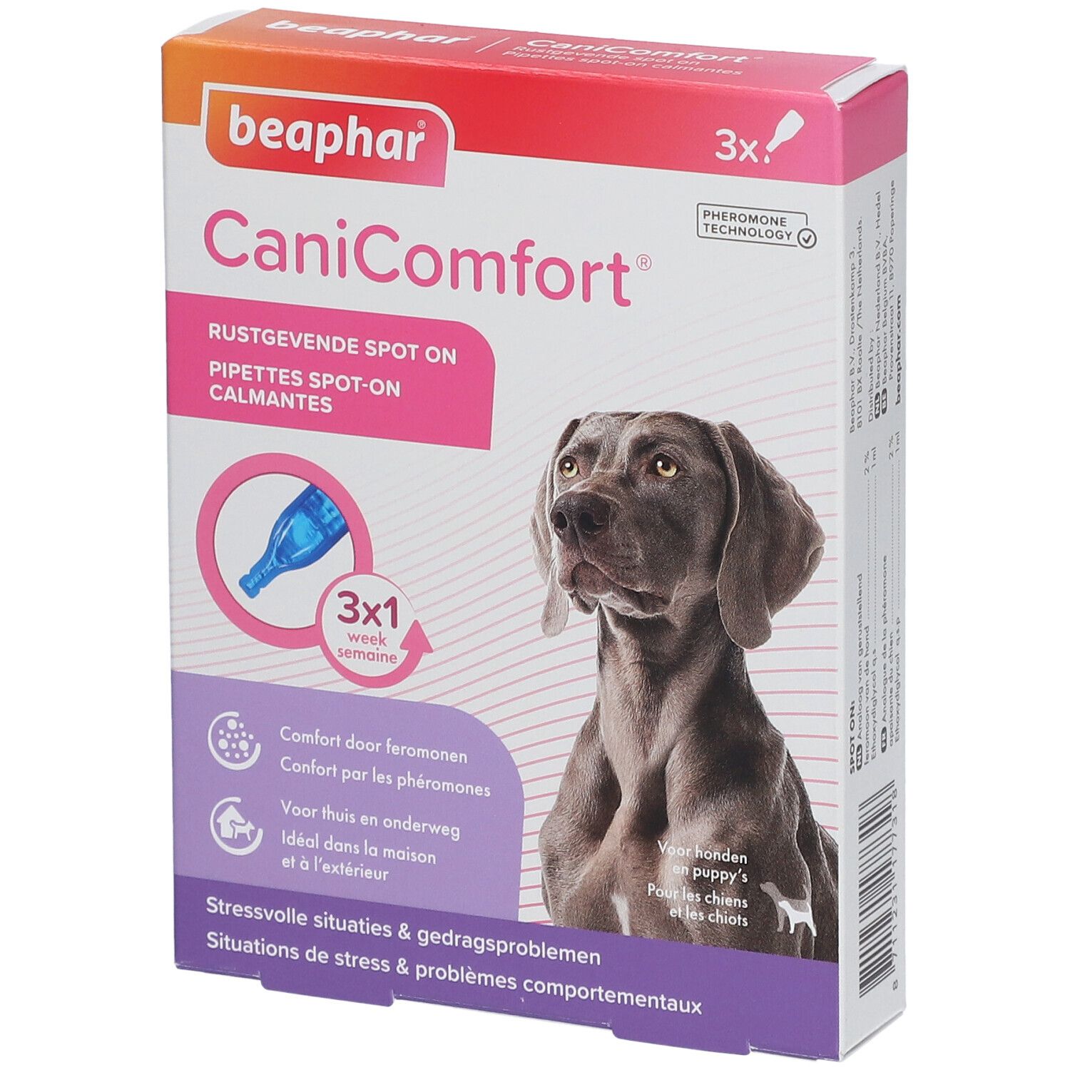 beaphar® CaniComfort® Spot On Calmant Collier(S) 1 ml