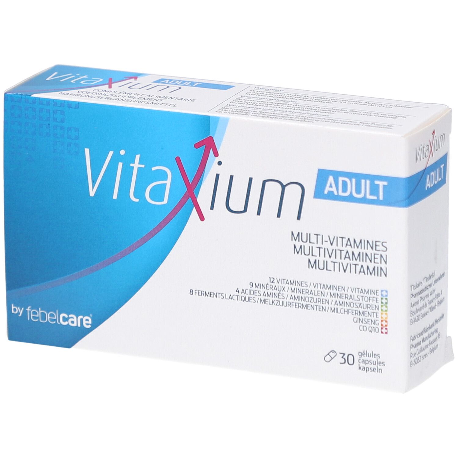 Vitaxium Adult Multi-vitamines 30 pc(s) Capsule(S)