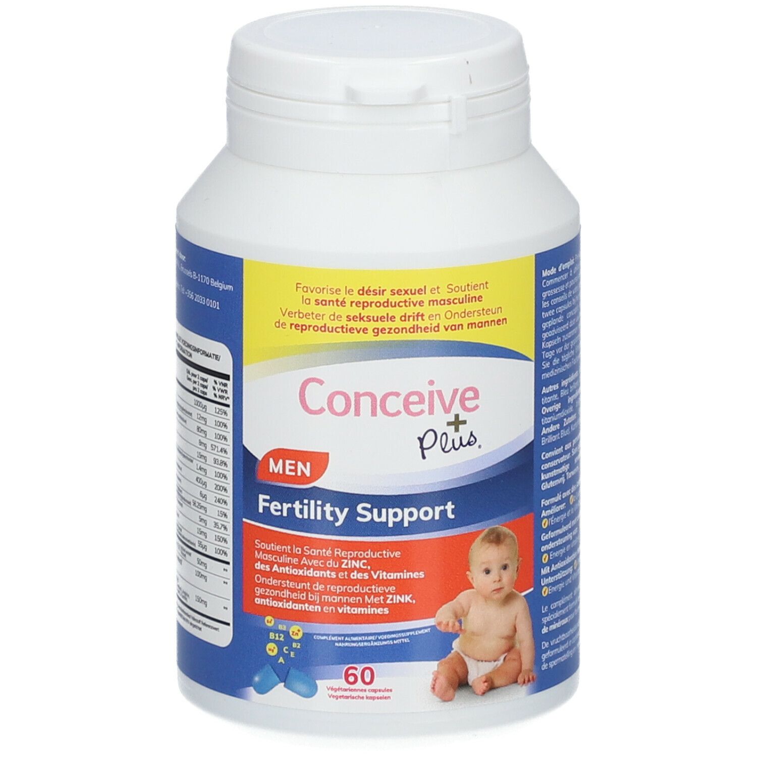 Conceive Plus® Men Fertility Support Capsule(S) 60 pc(s)
