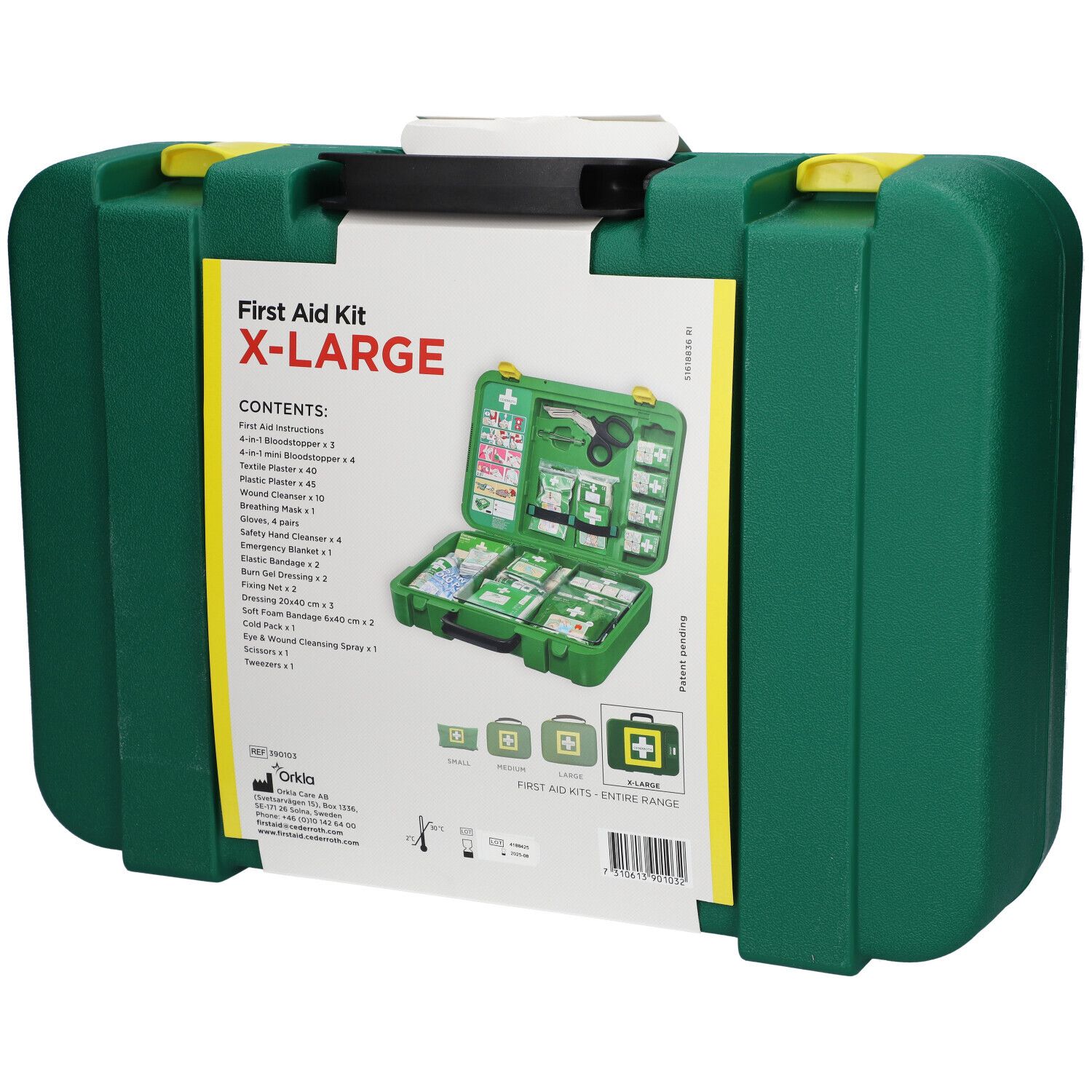 Cederroth First Aid Kit Extra Large 390103 Autre 1 pc(s)