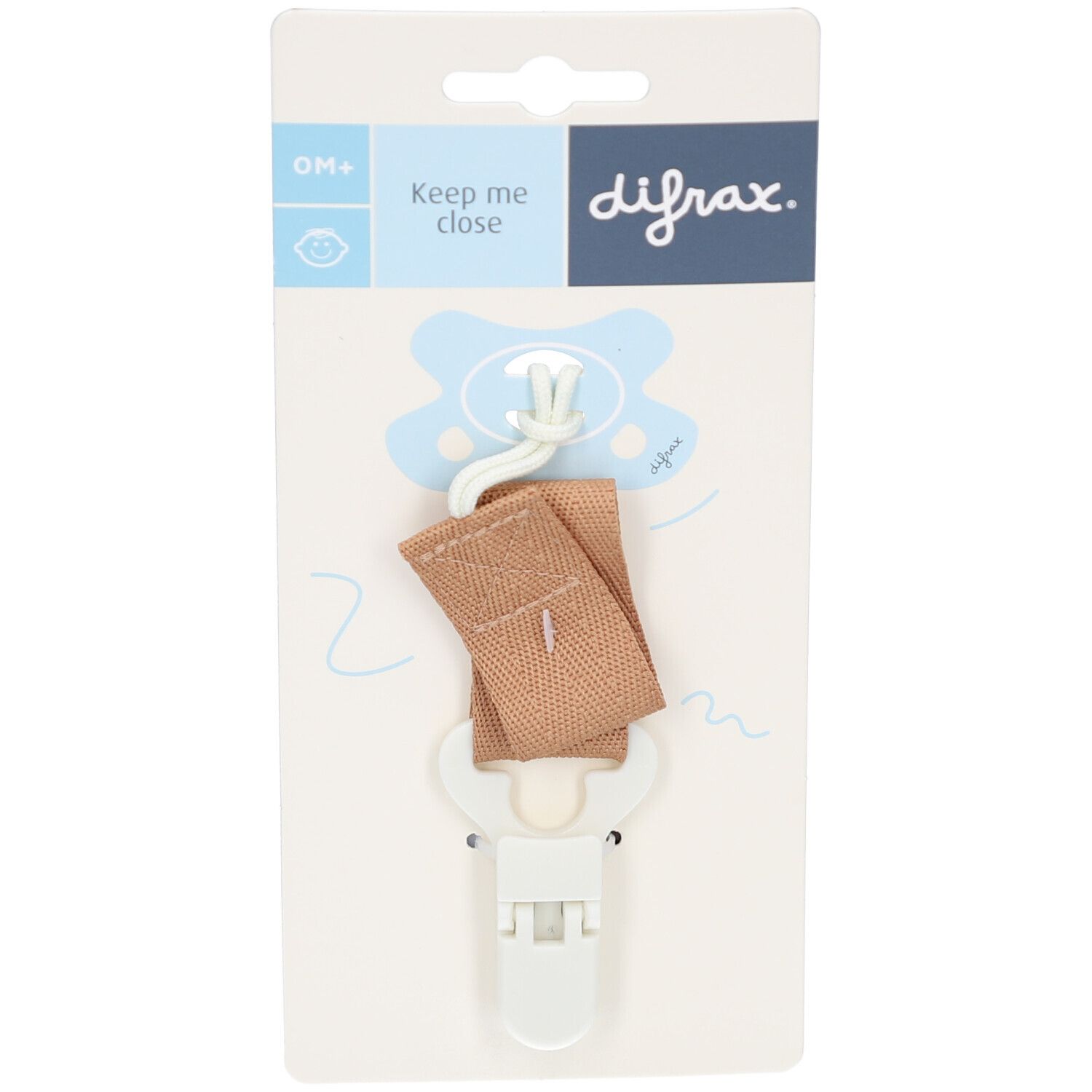 Difrax Attache sucette Assortiment universel Attache-Tétine 1 pc(s)