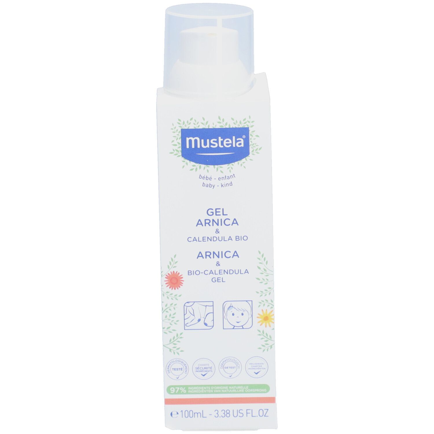 Mustela Gel Arnica et Calendula Bio Gel(S) 100 ml