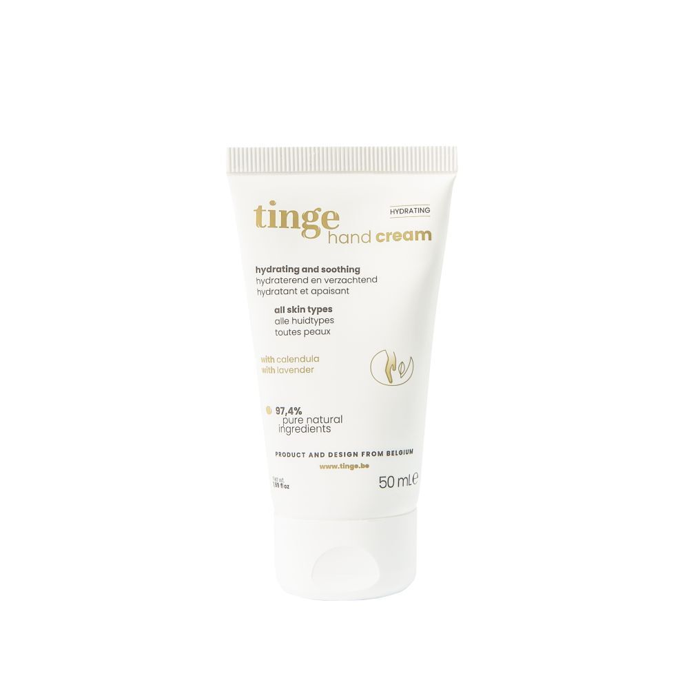 Tinge Crème pour les mains hydratante et adoucissante pour les mains 50 ml Crème