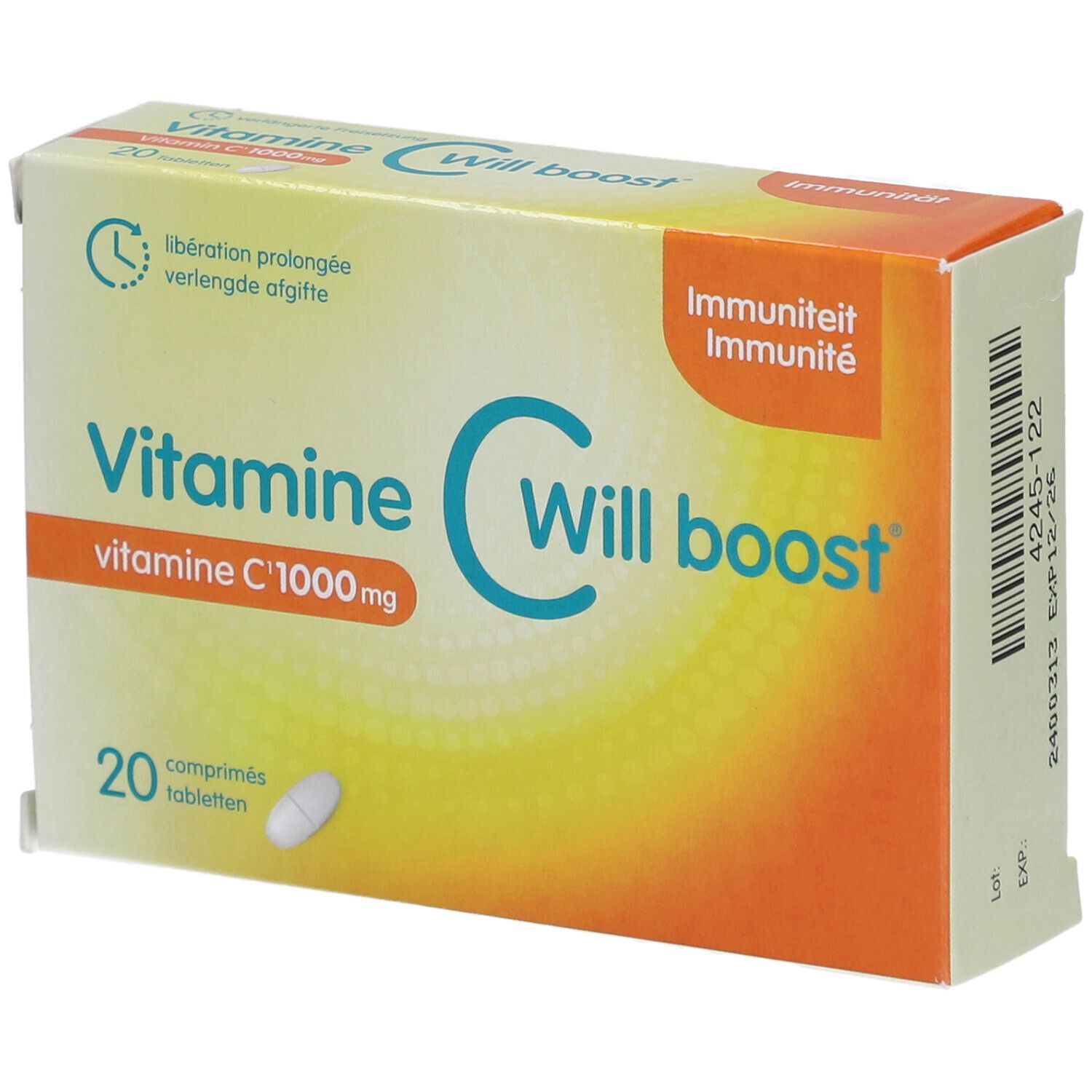 Vitamine C Will Boost 20 pc(s) Capsule(S)