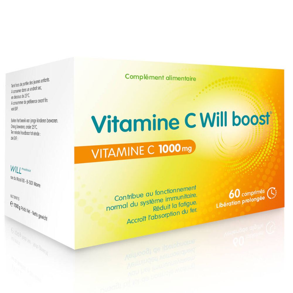 Vitamine C Will Boost 60 pc(s) Comprimé(S)